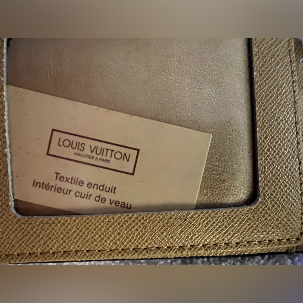 Louis Vuitton wallet SCRAP USE FOR CRAFT - Picture 7 of 11